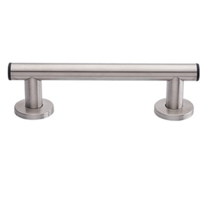50400058-Stainless Steel Straight Grab Bar With Cover Flange