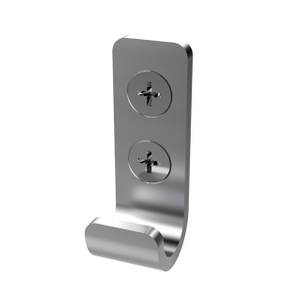 Cubilox Stainless Steel 316 Public Toilet Cubicle Hardware Coat Hook